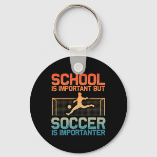 Funny Soccer Art For Boys Girls Men Women Gag Socc Key Ring