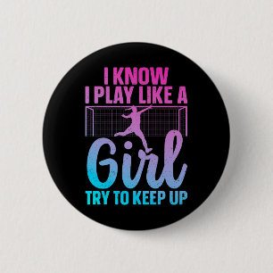 Funny Soccer Art For Women Girls Soccer Player Soc 6 Cm Round Badge