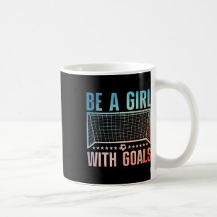 Funny Soccer Art For Women Girls Soccer Player Soc Coffee Mug