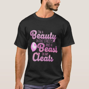 Funny Soccer Art For Women Girls Soccer Player Soc T-Shirt