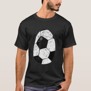 Funny Soccer Ball Happy Easter Egg Cute Football S T-Shirt