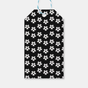 Funny Soccer Ball Pattern Gift Tags