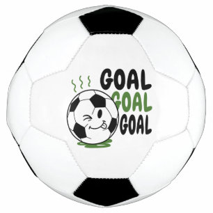 Funny soccer ball, soccer goal ball