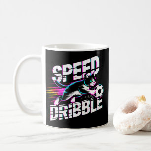 Funny Soccer Cat - Gift for Cat Lovers & Players Coffee Mug