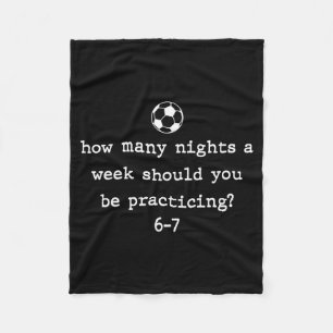 Funny Soccer Coach 67 Soccer Player 6 7 Gen Z Vira Fleece Blanket