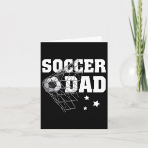 Funny Soccer Dad Daddy Soccer Sport Lover Fan Fath Card