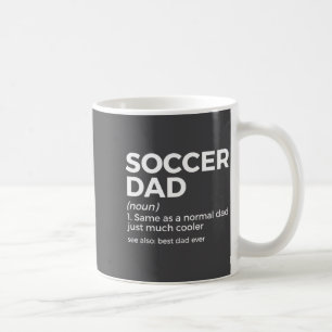 Funny Soccer Dad Definition For Mens Soccer Playe  Coffee Mug