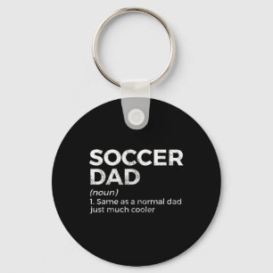 Funny Soccer Dad Definition  Key Ring
