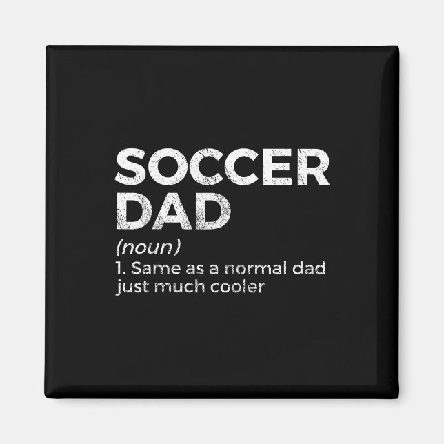 Funny Soccer Dad Definition  Magnet (Front)