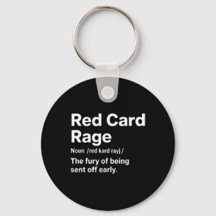Funny Soccer Definition Soccer Player Coach Red Ca Key Ring