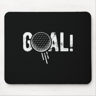 Funny Soccer Goal Golf Four Joke  Mouse Pad