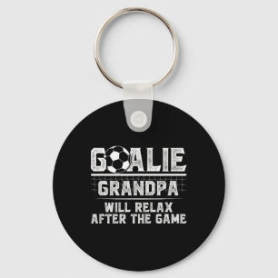Funny Soccer Goalie Grandpa Of A Soccer Keeper Gra Key Ring