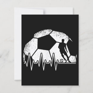 Funny Soccer Heartbeat Soccer Player