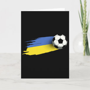 Funny Soccer Ll Snowman Sport Lover Gift Christmas Card