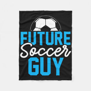 Funny Soccer Lover Birthday Graphic Boys Men Kids Fleece Blanket
