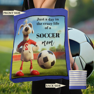 Funny Soccer Mum Tote Bag