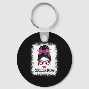 Funny Soccer Mum Women Gift For Ladies Mothers Day Key Ring