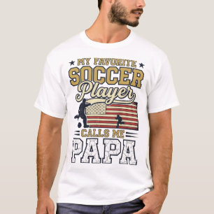 Funny Soccer Papa Vintage Shirt Design_1