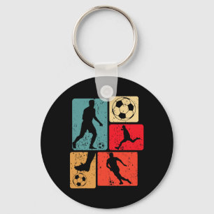 Funny Soccer Player Byll Game Enthousiast Boys Soc Key Ring