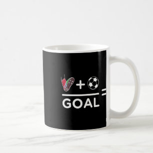 Funny Soccer Player Math Goal Lover Humour Boys Gi Coffee Mug