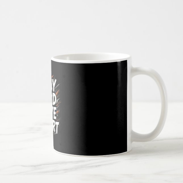 Funny Soccer Quote Gift Play Hard  Coffee Mug (Right)