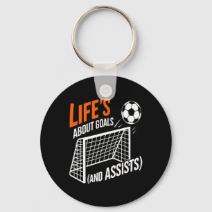 Funny Soccer Quote Life Goals Ists Motivation Scen Key Ring