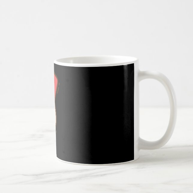 Funny Soccer Red Card  Coffee Mug (Right)