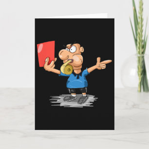 Funny Soccer Referee Red Card T Shirt Gift