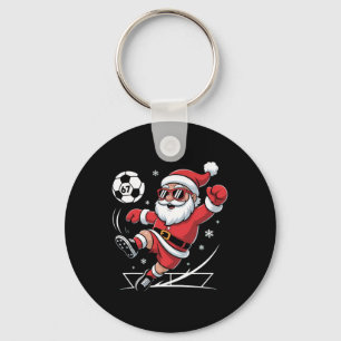 Funny Soccer Santa 67 Meme Christmas Xmas Pajamas Key Ring
