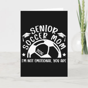 Funny Soccer Senior Mum 2026 Soccer Senior Mother Card