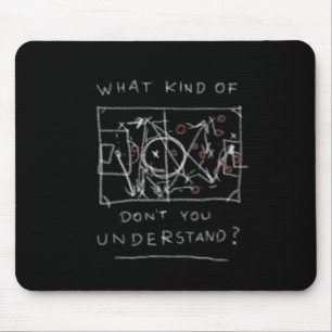 Funny Soccer Trainer Tactics Board Saying  Mouse Pad