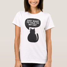 Funny Social Anxiety Cat Shirt | Gift for Cat Moms