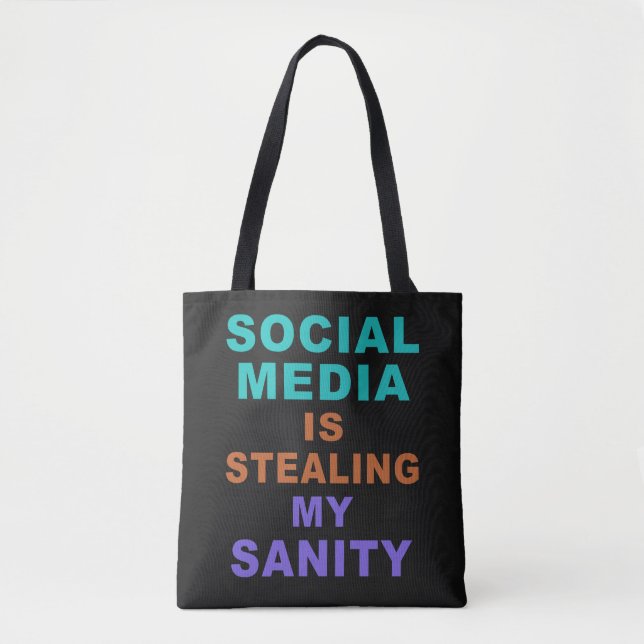 Funny “Social Media” bags (Front)