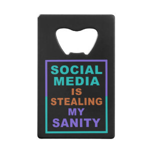 Funny “Social Media” bottle opener