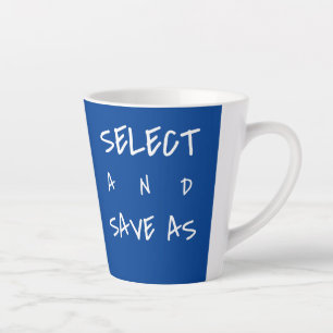Funny social media, social life, computer words, t latte mug