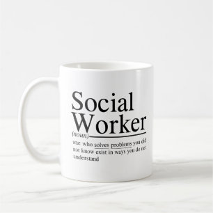 funny Social Worker quotes  Coffee Mug