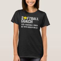 Funny Softball Coach Definition Dad & Mum Baseball