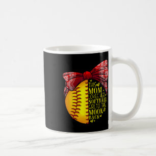 Funny Softll Gift Mum Women Pitcher Catcher Girls  Coffee Mug