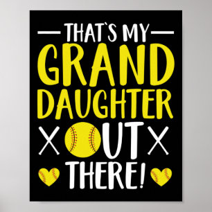 Funny Softll Lover Proud Grandma Granddaughter Gif Poster