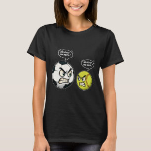 Funny Softll Soccer Girl Women Daughter She Love M T-Shirt