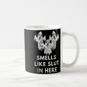 Funny Soky Halloween Offensive Adult Humour Ghost Coffee Mug
