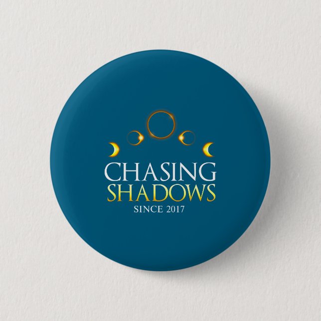 Funny Solar Eclipse 2017 Total Solar 6 Cm Round Badge (Front)