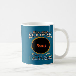 Funny Solar Eclipse Fishers Indiana There Coffee Mug