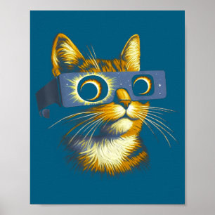 Funny Solar Eclipse Total Solar Eclipse Poster