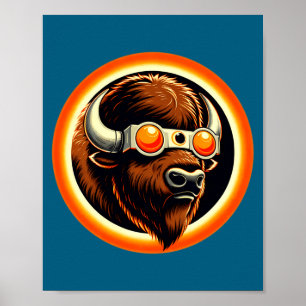 Funny Solar Eclipse Total Solar Eclipse Poster