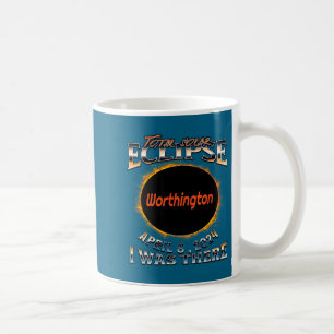 Funny Solar Eclipse Worthington Indiana There Coffee Mug