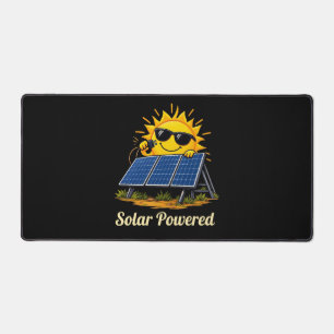 Funny Solar Powered Desk Mat Solar Energy