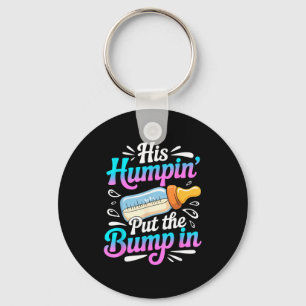 Funny Soon To Be Dad Gif My Humn' Put The Bump In  Key Ring