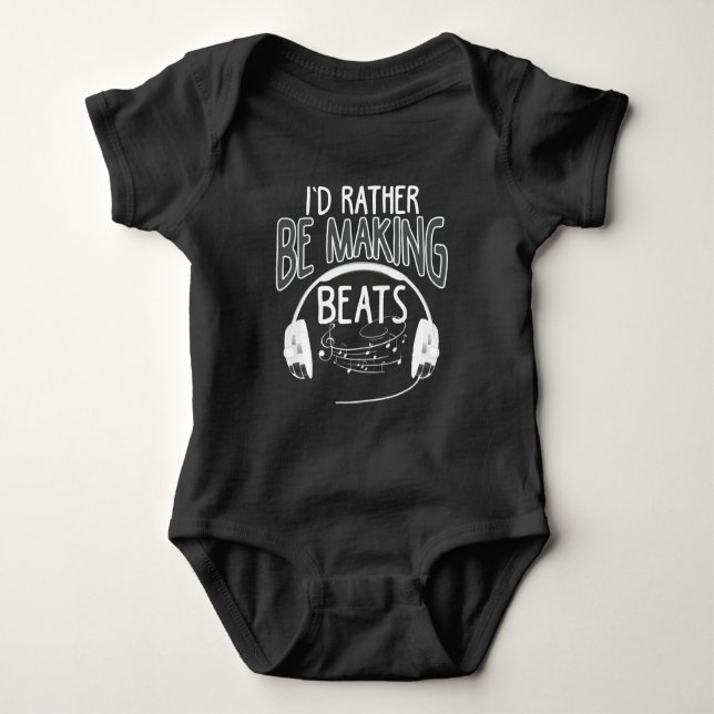 Funny Sound Guy Audio Technician Sound engineer Baby Bodysuit (Front)