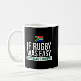 Funny South Africa Rugby- Rugby  Coffee Mug